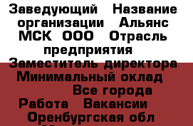 Заведующий › Название организации ­ Альянс-МСК, ООО › Отрасль предприятия ­ Заместитель директора › Минимальный оклад ­ 35 000 - Все города Работа » Вакансии   . Оренбургская обл.,Медногорск г.